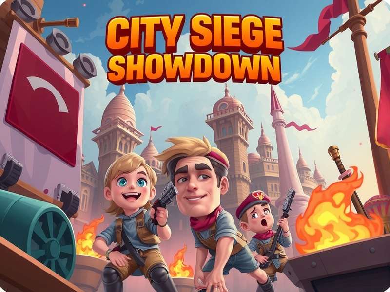 City Siege Showdown Game Banner